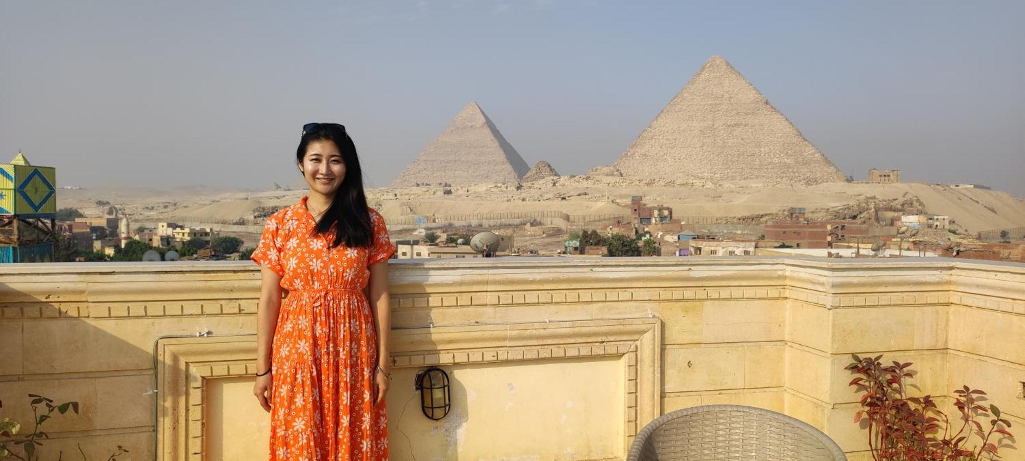 Pyramids Kingdom - Guest House Kafrat al Jabal Bagian luar foto